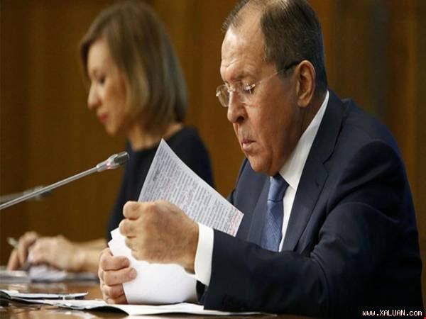 Ngoại trưởng Nga Minister Sergey Lavrov. Ảnh: RT