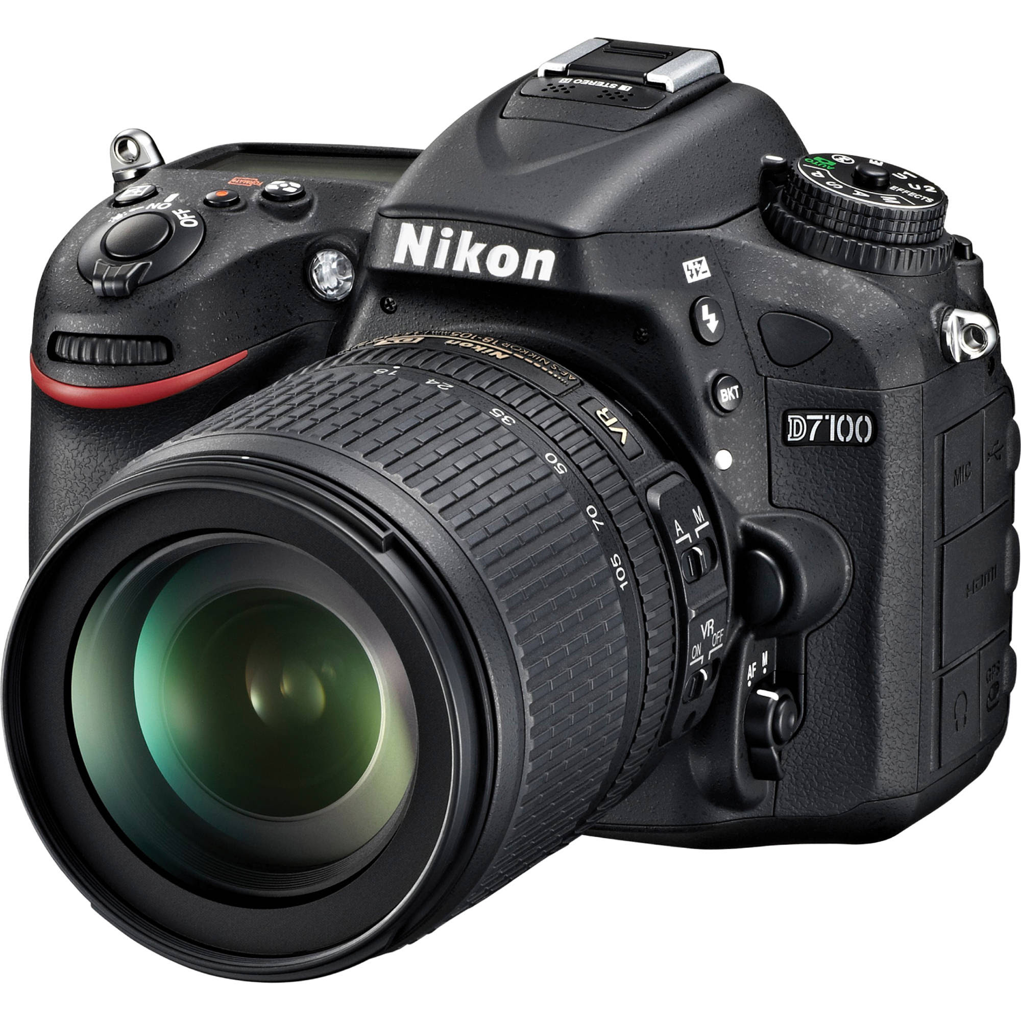 Nikon D7100 DSLR Camera with 18 105mm f 3 5 5 6G ED VR DX 1515 Nikon D7100 DSLR Camera with 18 105mm f 3 5 5 6G ED VR DX 1515