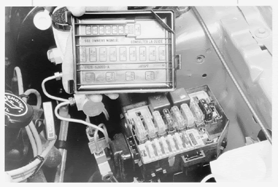 Where in my 1997 mustang is the fuse box - Fixya