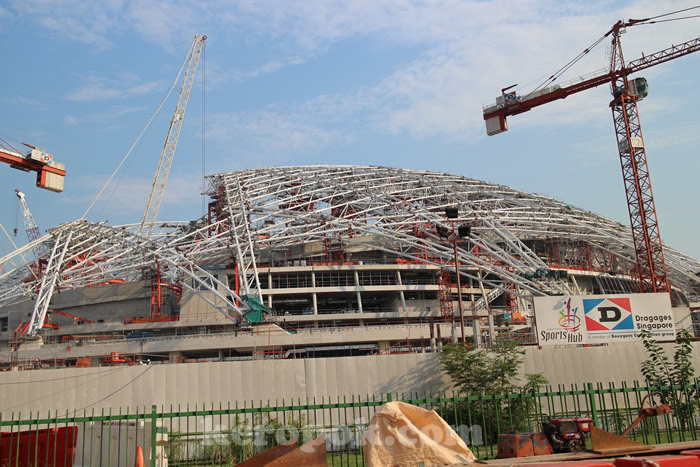 Singapore SportsHub Construction