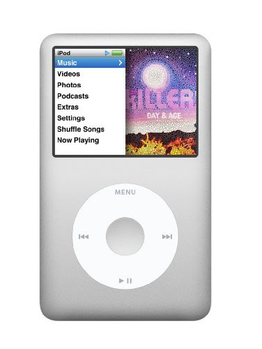 Apple iPod classic 160 GB Silver (7th Generation) NEWEST MODEL by Apple