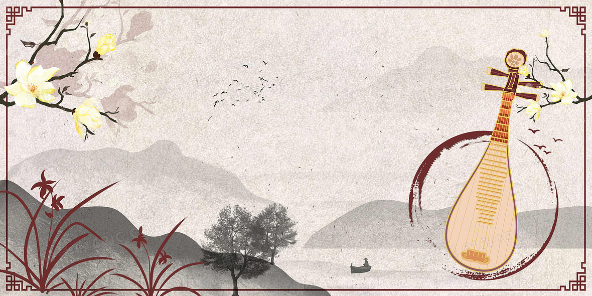 琵琶背景图片下载_免费高清琵琶背景设计素材_图精灵