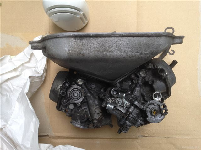 Vtr250 キャブレターをohするぞっ 2