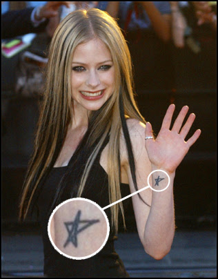 celebrity tattoos of stars