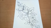 Konsep 33+ Sketsa Batik Bunga