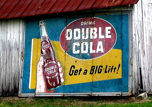 Drink Double Cola. Get a Big Lift