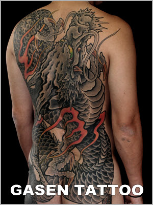 昇龍 刺青tattoo 彫師 雲州 雅泉 刺青画像 タトゥー入れ墨 島根 鳥取 岡山 広島