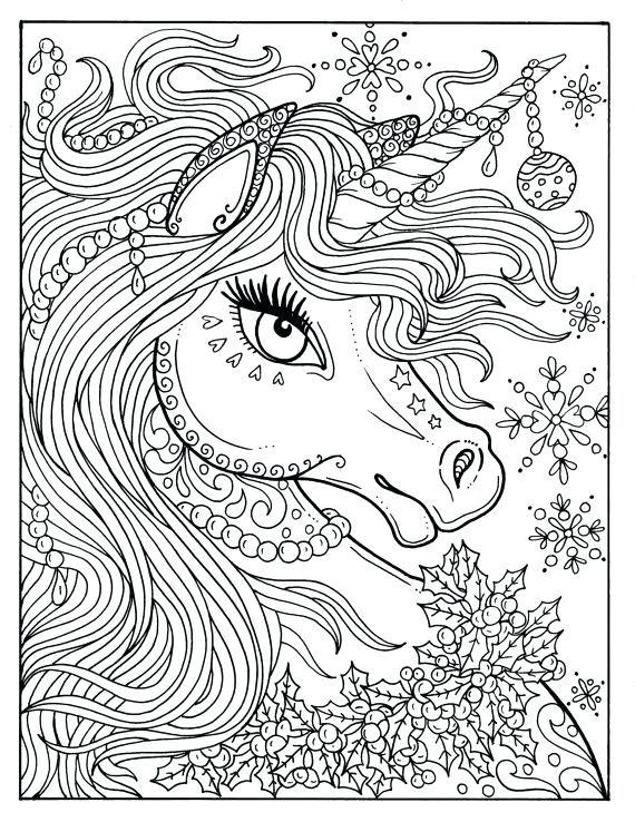Download Unicorn Coloring Pages Pdf at GetDrawings | Free download