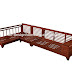 Solid Wood New Model Teak Wood Sofa Set / Indian model teak wood panels carved main front.