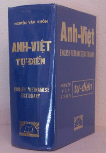 Anh-Viet Tu-Dien English Vietnamese Dictionary (Revised)By Nguyen Van Khon