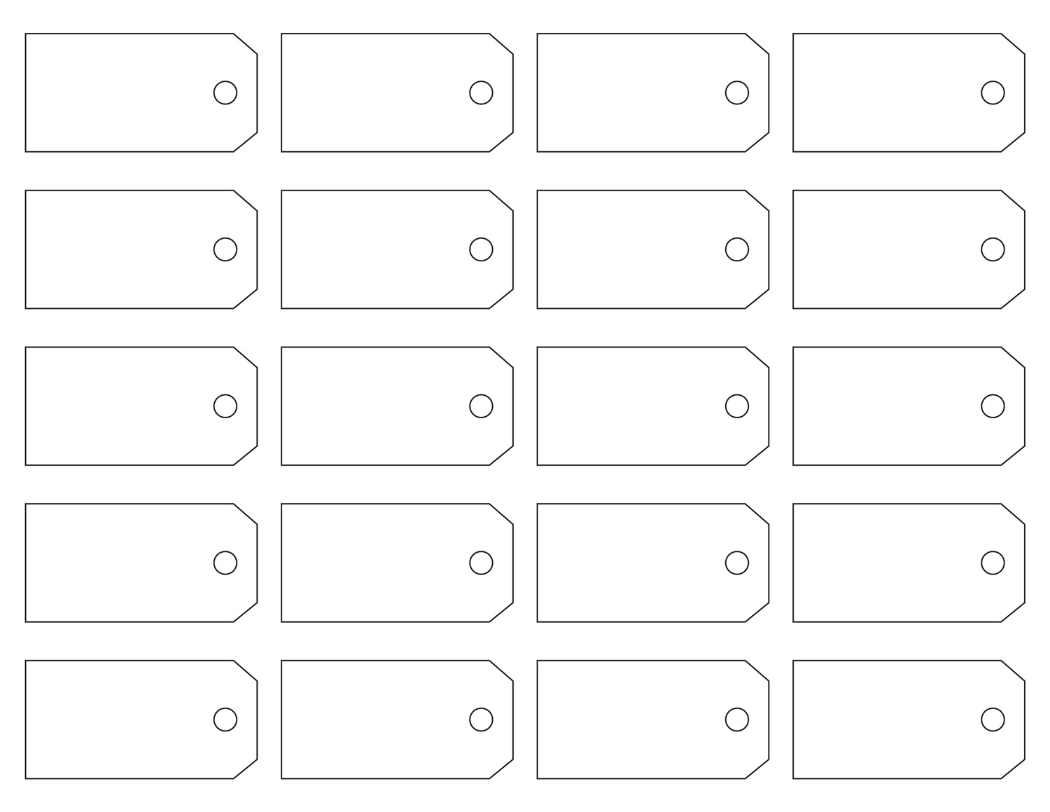 Editable Price Template Clip Art Library