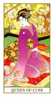 from the Ukiyoe Tarot deck