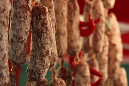 Tourism fair: salami
