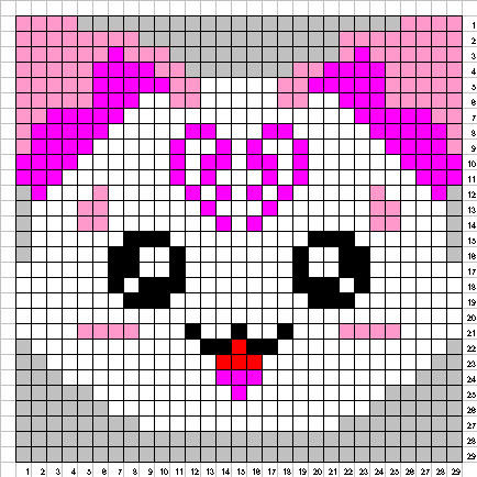 スイートプリキュア ハミィ 図案 アイロンビーズ作ってます 図案 レシピ 紹介します
