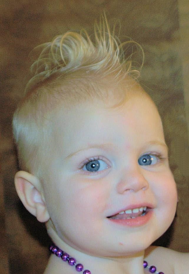 Funny Hairstyle. Boy has Funny haircut