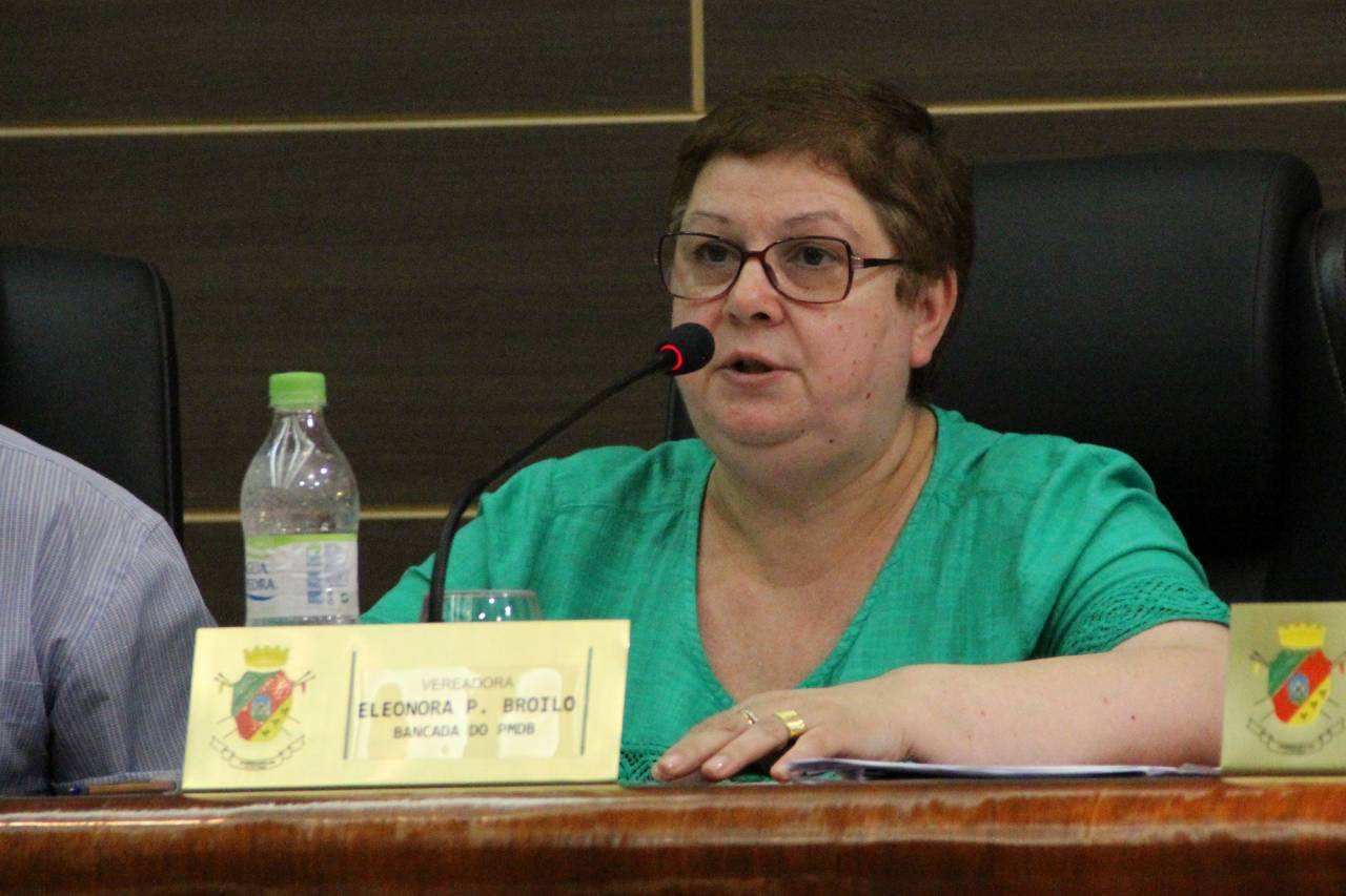Resultado de imagem para A vereadora Eleonora Broilo, de Farroupilhas, no Rio Grande do Sul.