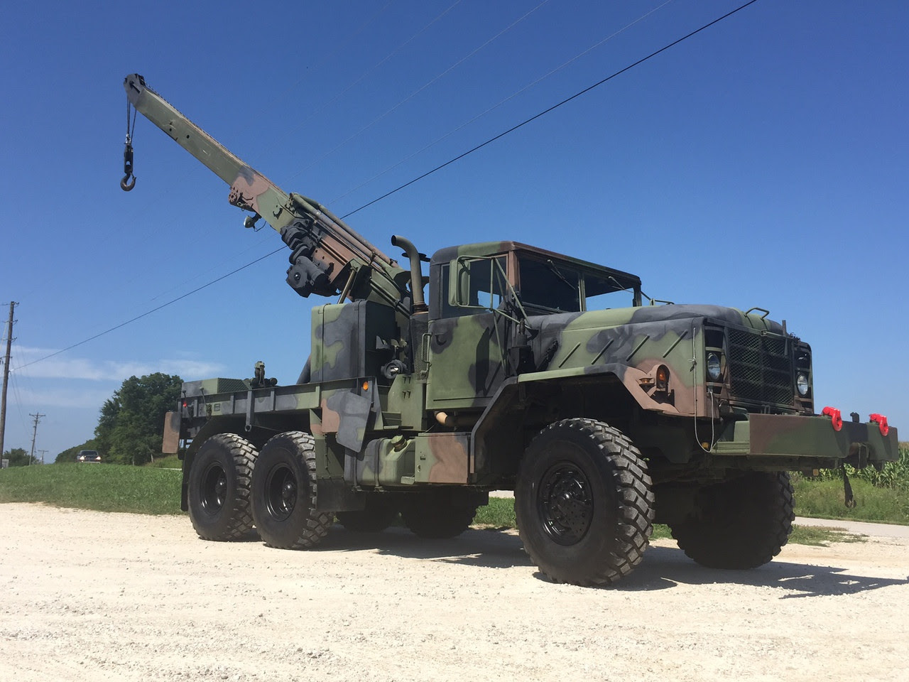 M936A2 5 Ton Military Wrecker Crane Truck SOLD Midwest M936A2 5 Ton Military Wrecker Crane Truck SOLD Midwest