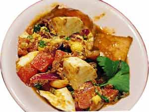Egg chat recipe