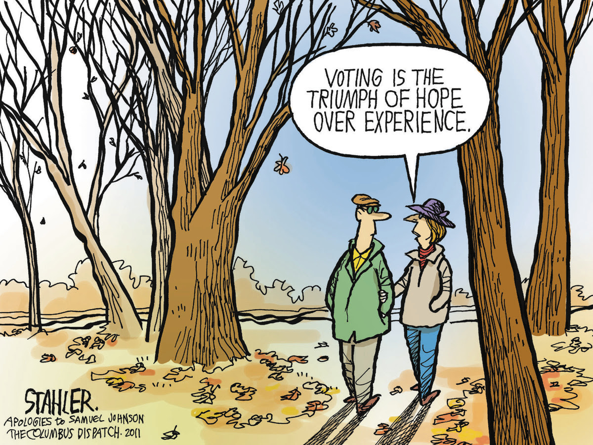 Cartoon by Larry Wright