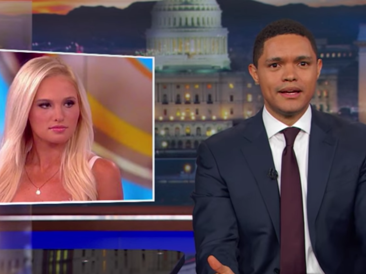 trevor noah tomi lahren