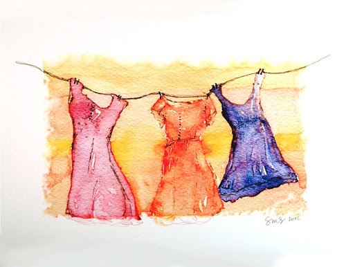 Fluttering-Dresses-Art-Print