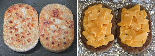 ハンバーグ状の食品 マルシンハンバーグの燻製 小林高雪のブログ Takacova