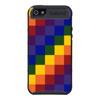 Checkered Rainbow iPhone 5 Cover