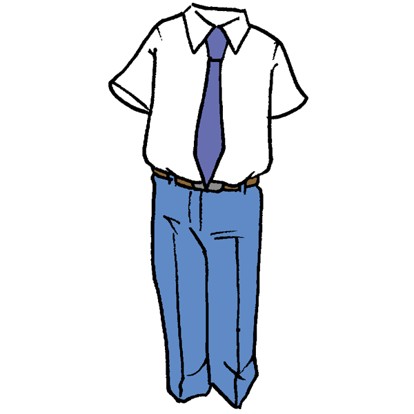 男児ブラウスのイラスト かわいいフリー素材が無料のイラストレイン