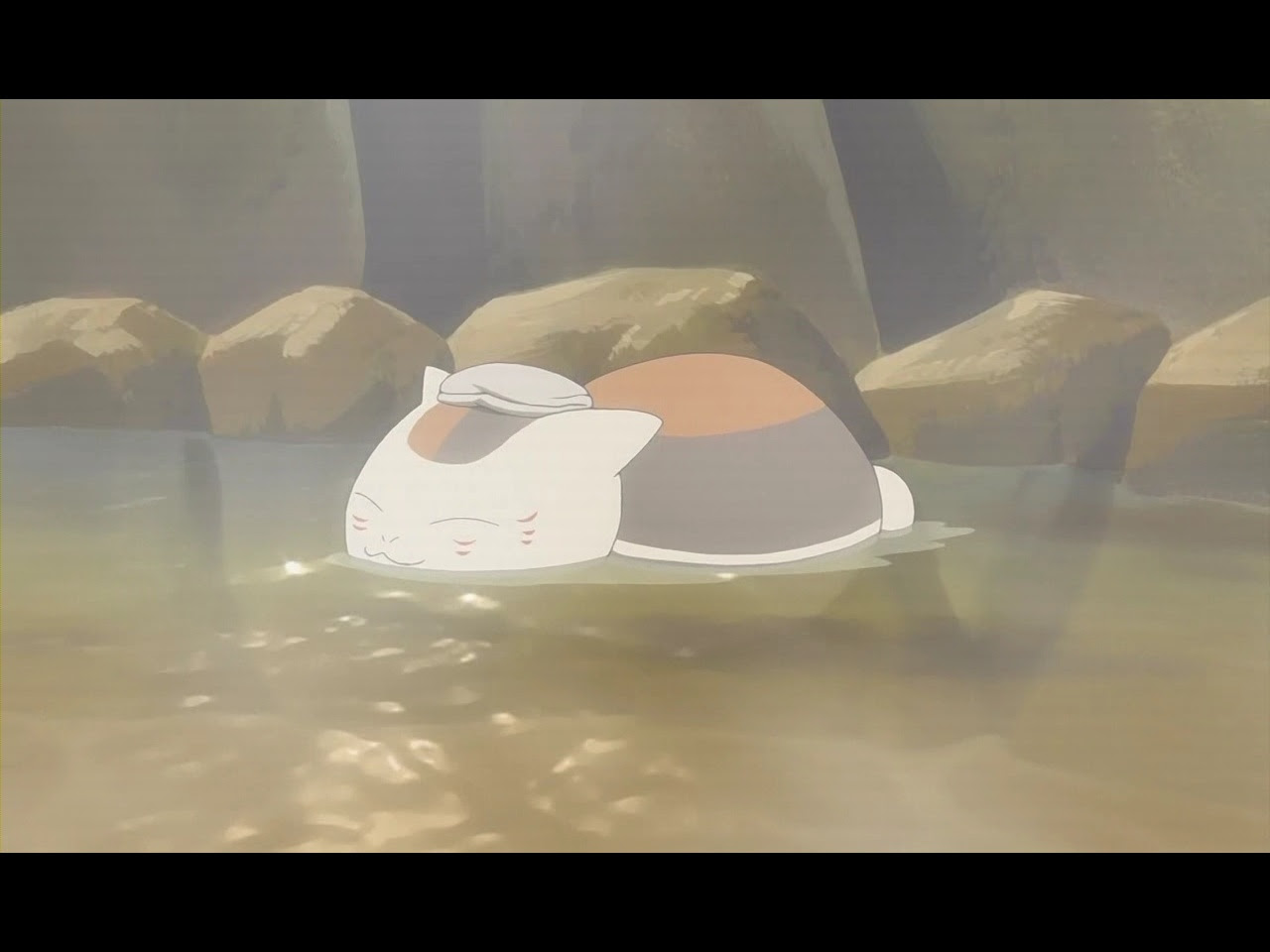 きまま日記 アニメやマンガの壁紙とか 続 夏目友人帳ニャンコ先生キャプ画壁紙4枚