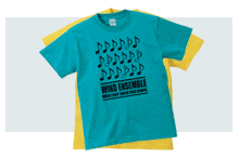 吹奏楽団 バンド向けオリジナルtシャツ作成 株式会社エイト社