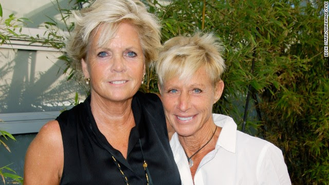 Former "Family Ties" star Meredith Baxter, left, has reportedly tied the knot with girlfriend Nancy Locke. <a href='http://ift.tt/1buOG5r' target='_blank'>According to People magazine</a>, the couple wed in an intimate ceremony in Los Angeles in December. Baxter, 66,<a href='http://ift.tt/1iNfS2J'> confirmed</a> rumors about her sexuality in 2009, plaintively telling the "Today" show, "Yes, I'm a lesbian." 