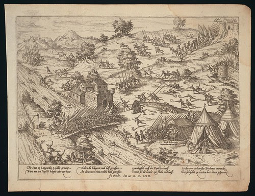 Entsetzung von St. Gilles durch die Protestanten von Nimes (c 1562)