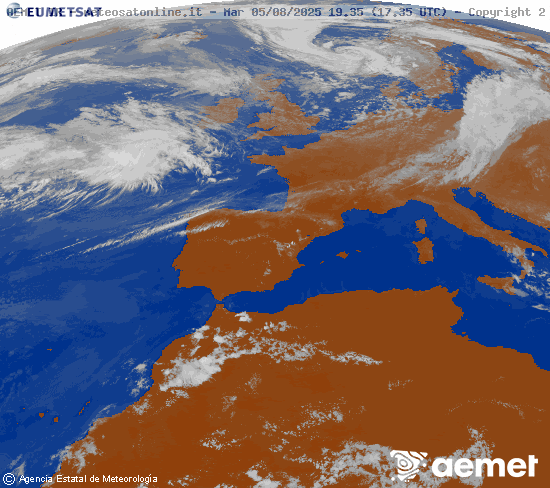 Satelite Infrarrojo Europa