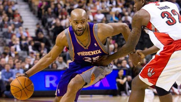 Vince Carter Suns Dunk