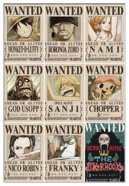 ワンピースで麦わらの一味の懸賞金の過去から現在の推移 最新は Legend Anime