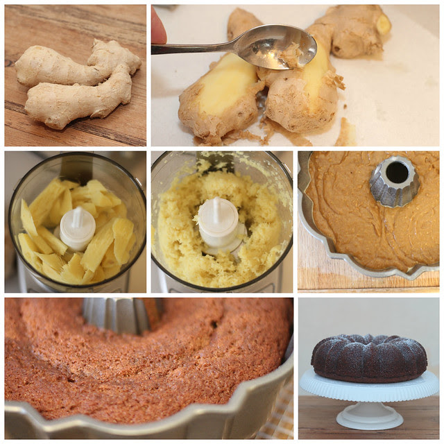 Fresh Ginger & Molasses Bundt Cake