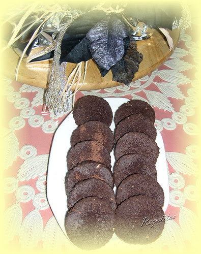 polvorones de chocolate
