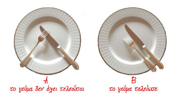 tableart etiquette utensil1 Savoir vivre: Πως κρατάμε τα μαχαιροπίρουνα όταν τρώμε