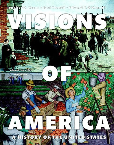 Visions of America, Volume Two, Books a la Carte Edition Plus NEW MyHistoryLab for U.S. History -- Access Card Package (3rd Edition), by J