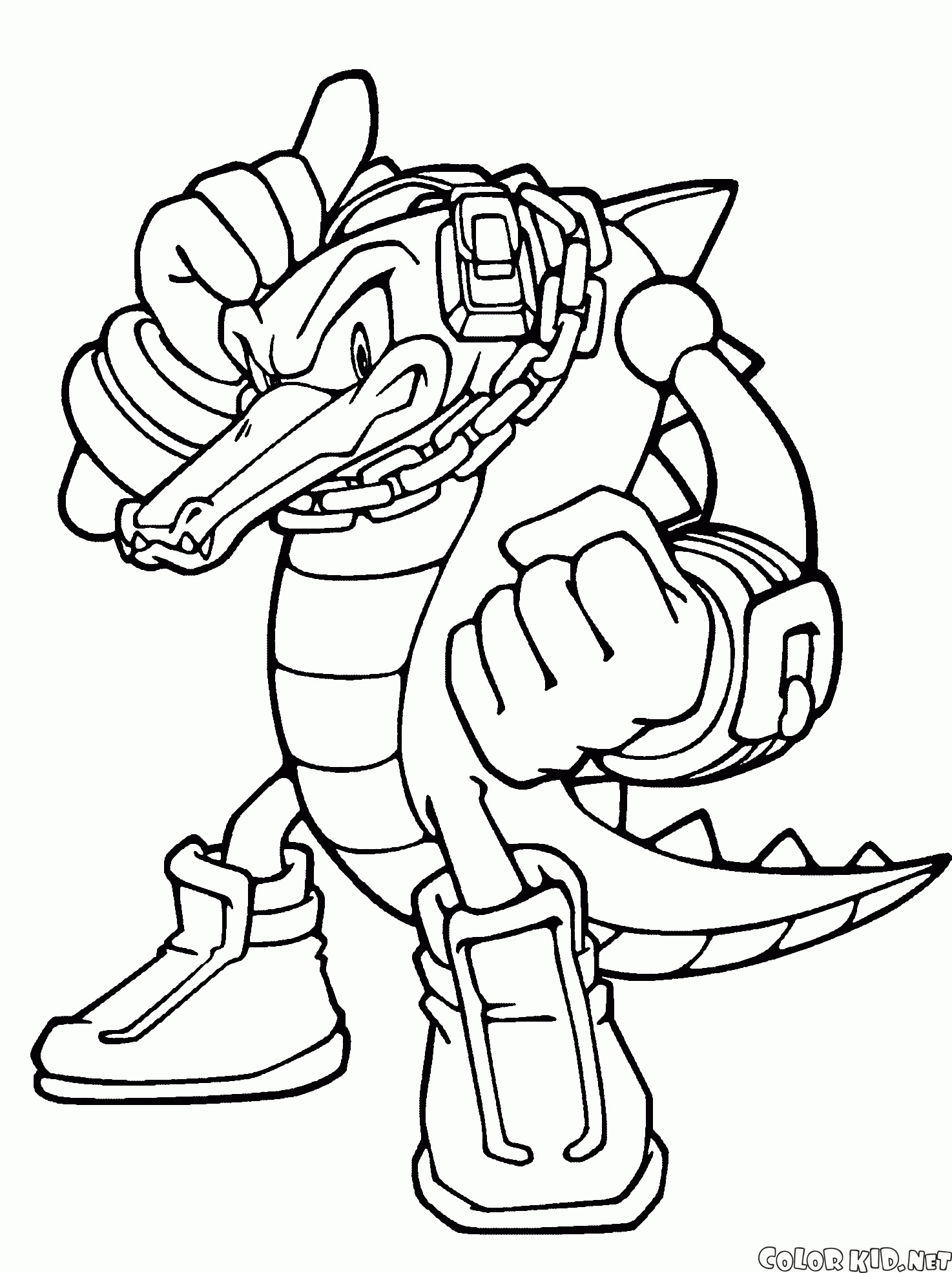 Knuckles Coloring Pages at GetColorings.com | Free ...