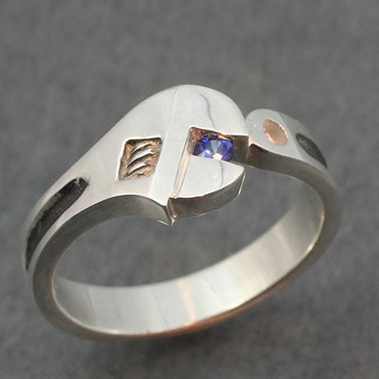 Optimus prime wedding ring