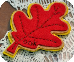 Felt Fall Leaves
