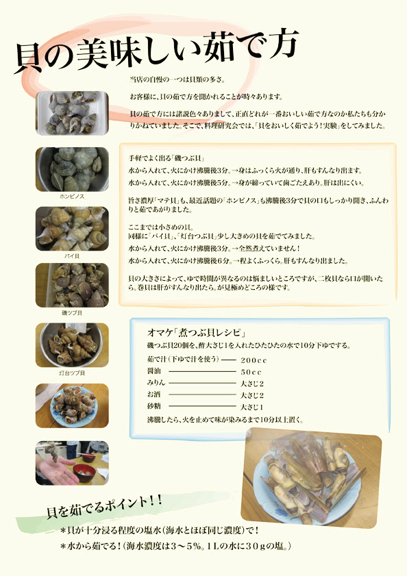 練馬にある魚屋シュン 魚屋による魚料理研究会