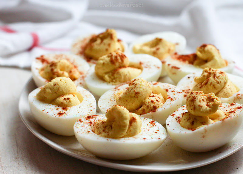 Classic Deviled Eggs // Loves Food, Loves to Eat