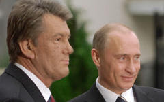 Виктор Ющенко и Владимир Путин © РИА Новости, Сергей Гунеев