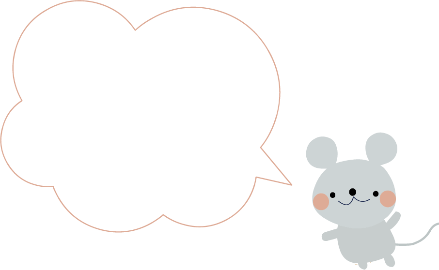 ねずみのイラスト 無料イラストフリー素材 チーズ大好きネズミ君
