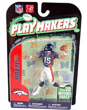 McFarlane Toys NFL Playmakers Series 2 Action Figure Tim Tebow Denver Broncos