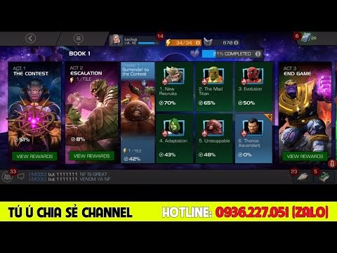 [Marvel Contest of Champions] SOLO VÀI TRẬN