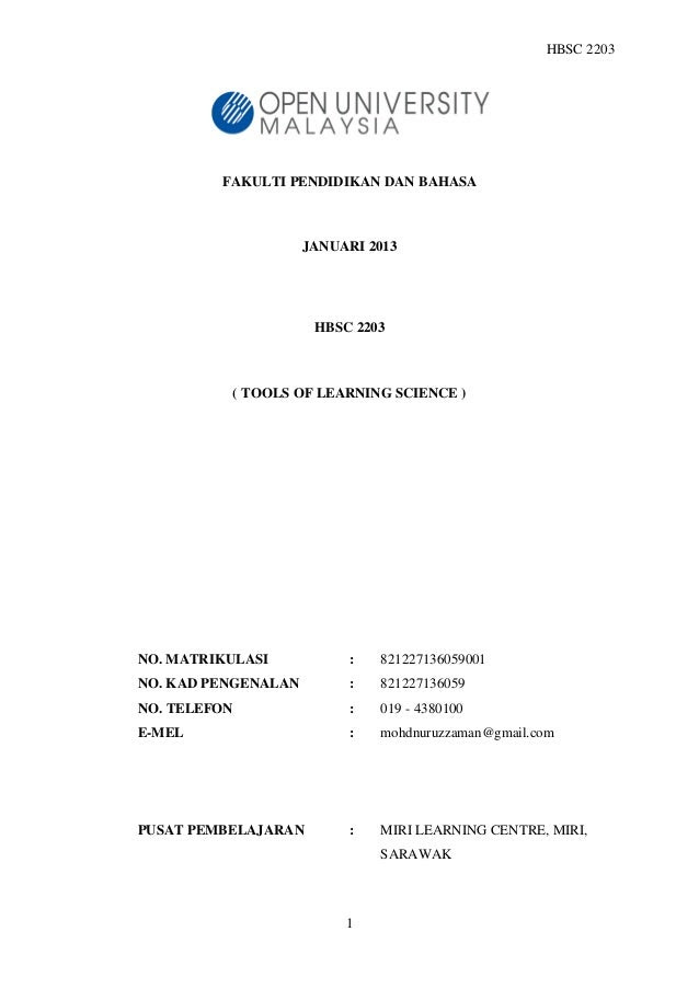 Contoh Assignment Oum
