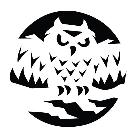  owl pumpkin stencil pumpkin pattern pumpkin template jack o